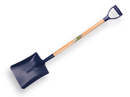 [797500] Ballast shovel OFFNER steel, 28 x 34 cm, with ATLAS plastic D-handle 95 cm