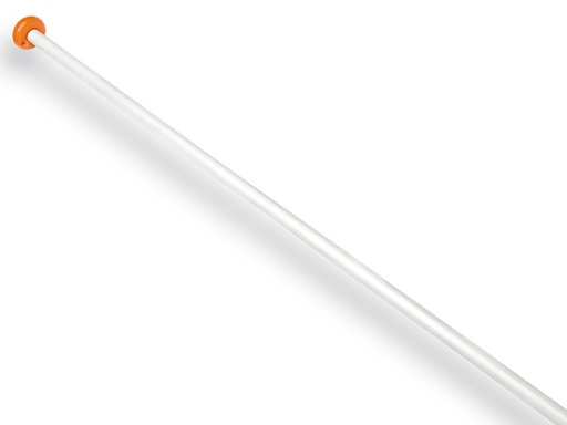 [7986520] Flaggenstange 200 x 2,8 cm kunststoffbeschichtet (oranger Knopf wird lose mitgeliefert)