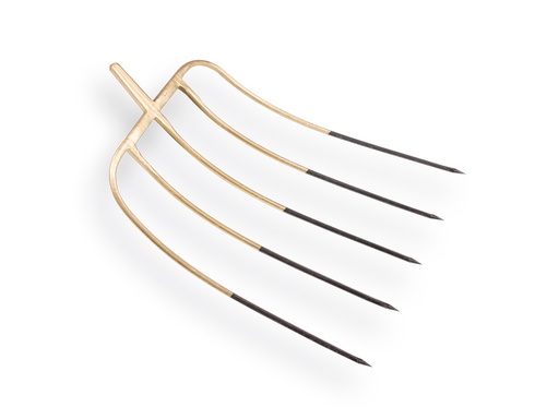 [811157] Manure fork OFFNER 5 tines with pin, without handle