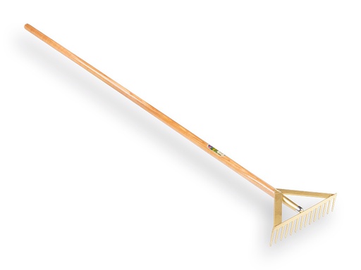 [817114] Asphalt rake OFFNER reinforced, 14 tines with ATLAS handle 170 x 3.4 cm