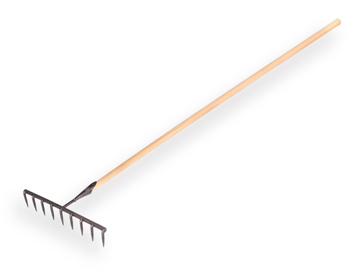 [819110] Zaadhark DE WIT gesmeed met 9 ronde tanden en ATLAS steel 160 x 3,2 cm