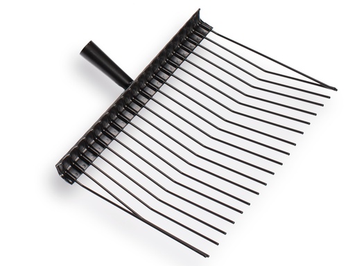 [827018] Fourche à fumier ATLAS en acier sans manche