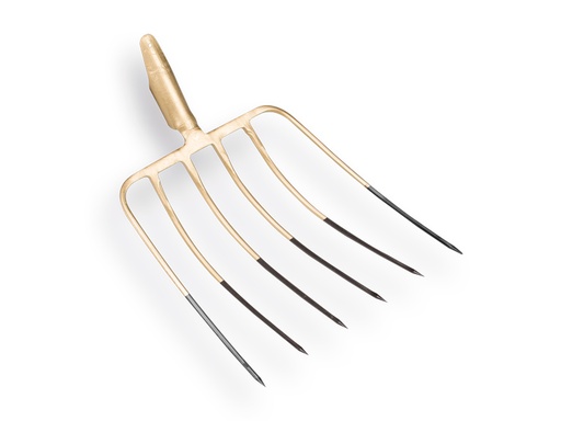 [842010] Silage fork OFFNER 6 tines 36 cm with lip socket, without handle