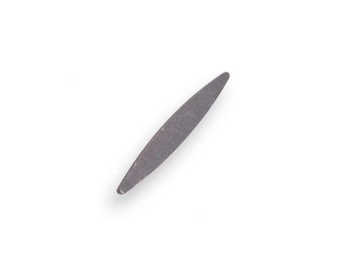 [920230] Scythe whetstone oval 23 cm, fine grit, in blister packaging