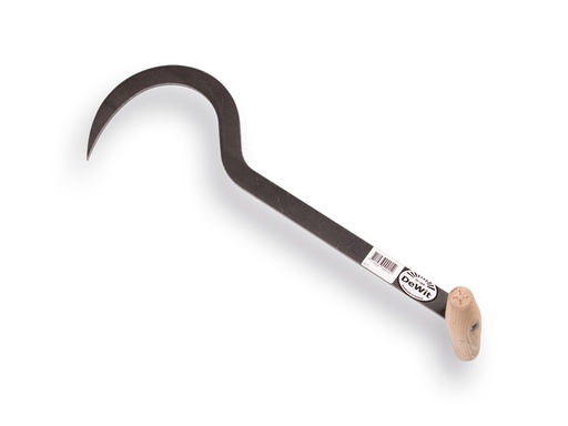 [920830] Sling hook DE WIT right-handed with wooden handle