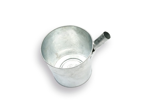 [928002] SOLIDE Jaucheschöpfer mit Dülle. Profi Modelle. Verzinkt 7 liter 