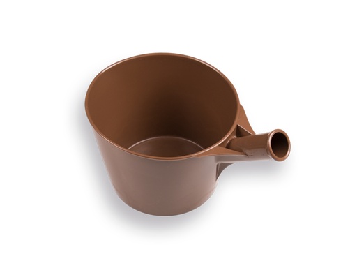 [928004] SOLIDE Jaucheschöpfer mit Dülle kunststoff braun 4 liter