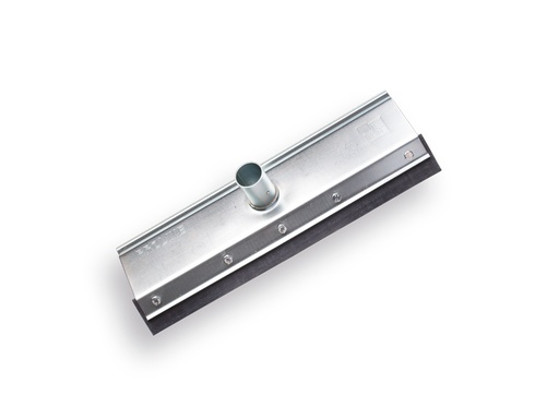 [928040] Manure scraper PROLINE 40 cm galvanised with canvas-reinforced rubber