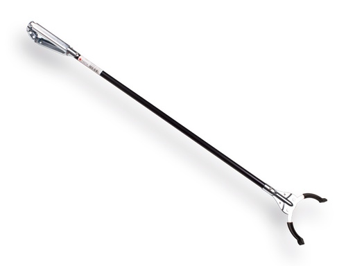 [928320] Müllgreifer FLORA 51, 90 cm, Kunststoff-Greifkopf, Metall-Druckgriff