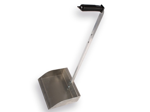 [928405] Dustpan FLORA Kehrboy aluminium, height 75 cm