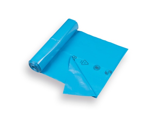 [928430] Vuilniszak Premium 70 x 110 cm blauw, dikte 37 mµ, 25 stuks per rol