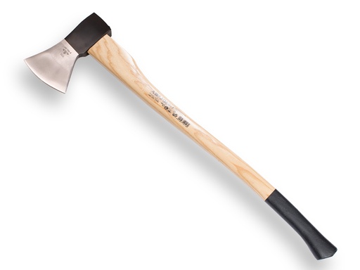 [940500] ADLER Holzaxt 1600 gramm, mit Eschenstiel 75 cm und Schneidenschutz