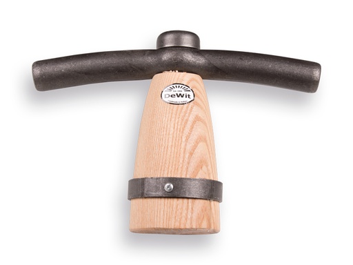 [960800] Paving mallet DE WIT with wooden block, 3300 grams