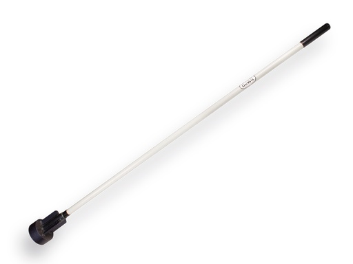 [960831] DE WIT Boden und Erd Stampfer mit Stampfer aus Stahl ø 11 cm. Glasfaserstiel. Gewicht 3,5 kg. Länge 160 cm