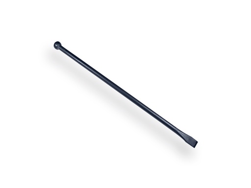[960840] DE WIT Brechstange 100 cm, rund mit Knopf und Meissel