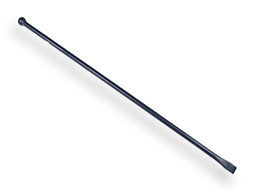 [960842] Crowbar DE WIT 140 cm completely round, with flat chisel and knob