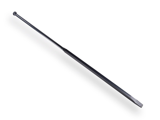 [960845] DE WIT Brechstange 140 cm, rund mit Knopf und Meissel unten 100 cm vierseitig 