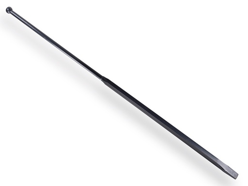 [960846] DE WIT Brechstange 180 cm, rund mit Knopf und Meissel unten 100 cm vierseitig 