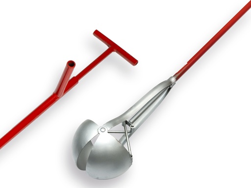 [961925] Gully scoop EASYGRAB 20 cm round, length 200 cm