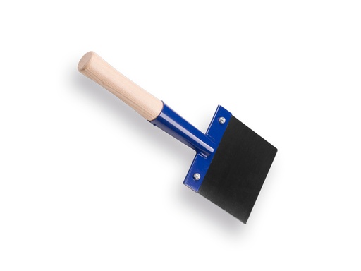 [970365] Concrete scraper ATLAS 15 cm with tapered ash wood handle 25 cm