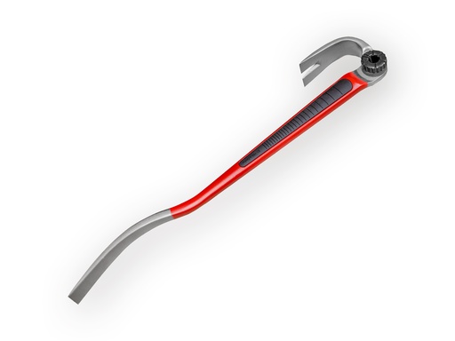 [980120] HULTAFORS Typ 209/25" Einstellbar Nageleisen 64 cm aus hochlegierten Boriumstahl 