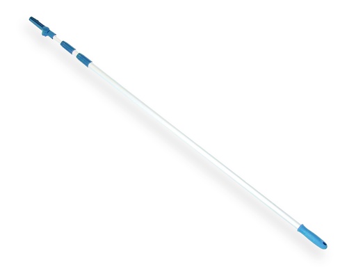 [1492912] VERO Teleskopstange Aluminium 3 Teilig, 155 cm - 400 cm mit Adapter
