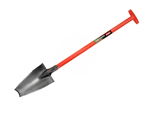 [780435] Boomwortelspade – Polygator POLET met OPSTAP, blad 38 x 14 cm, met glasfiber T-steel 85 cm