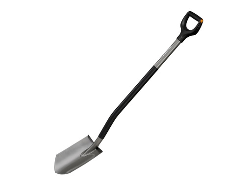 [1510185] Garden spade FISKARS Ergonomic pointed, with D-handle, length 125 cm
