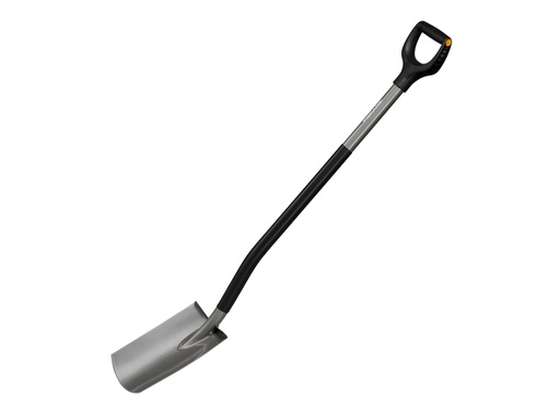 [1510190] Garden Spade FISKARS Ergonomic round, with D-handle, length 125 cm