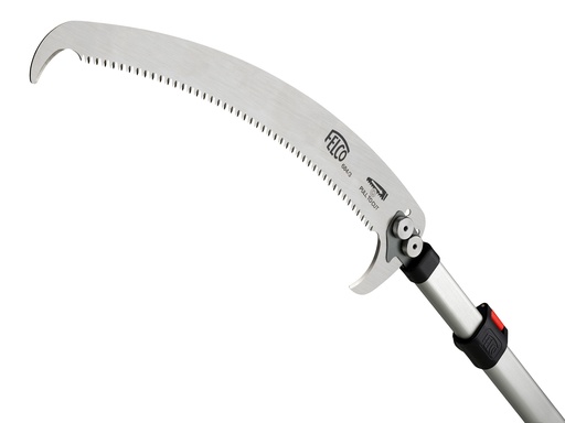 [1507878] Pole saw FELCO 684, extendable from 230 cm to 640 cm, saw blade 39 cm with hook.
