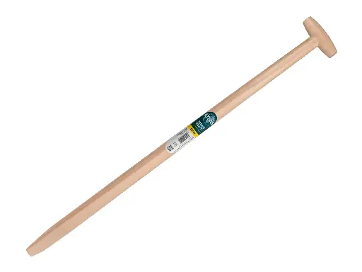 [210405] Shovel handle ATLAS 100 cm, with through-mount T-grip, for tree root spade - Polygator