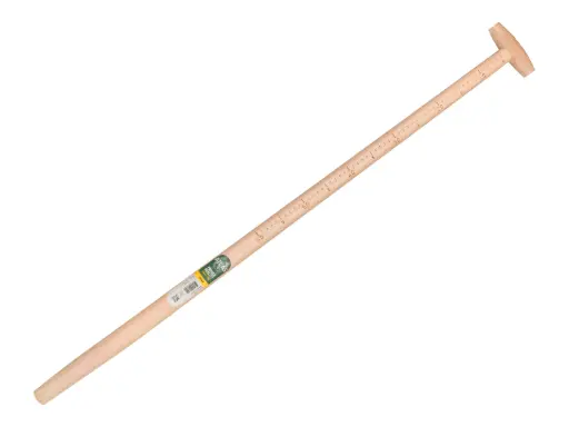 [211810] Meetsteel ATLAS 110 cm gebogen, met doorgestoken hilt